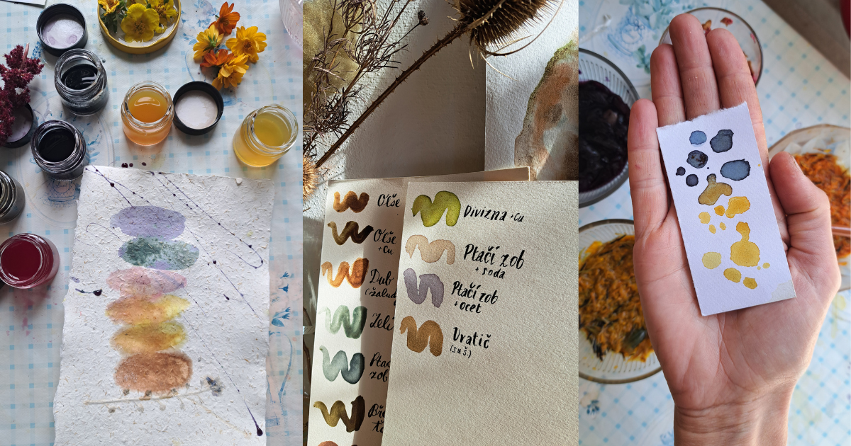 přírodní inkousty